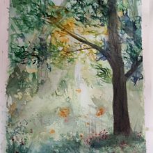 Il mio progetto del corso: Paesaggi incantevoli ad acquerello: dipingi con la luce. Painting, and Watercolor Painting project by Federica Attanasi - 12.31.2022