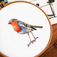 Mi proyecto del curso: Pintar con hilo: técnicas de ilustración textil. Traditional illustration, Embroider, and Textile Design project by Laura de Lucas - 12.28.2021