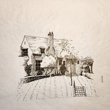 House in Tacoma Ein Projekt aus dem Bereich Architektur und Traditionelle Illustration von Anthony Gibbs - 01.01.2023