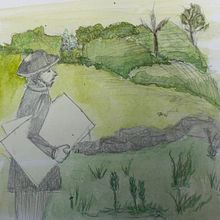 Mon projet du cours : Du dessin naturaliste à l'illustration narrative. Projekt z dziedziny Trad, c, jna ilustracja,  R, sunek, R, sunek botaniczn, Narracja, Ilustracja naturalist i czna użytkownika fabiennebegonia - 01.01.2023