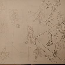 My project for course: Futuristic Character Illustration: From Concept to Creation. Ilustração tradicional, Design de personagens, Desenho, Ilustração digital e Ilustração com tinta projeto de finnorlando - 01.01.2023