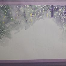 My project for course: Dreamy Watercolor Landscapes: Paint with Light Ein Projekt aus dem Bereich Malerei und Aquarellmalerei von carolynne - 02.01.2023