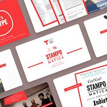 Tecnificio presenta Stampomatica Ein Projekt aus dem Bereich Produktdesign, Präsentationsdesign, Br, ing und Identität und Grafikdesign von Marcello Pirovano - 02.01.2023