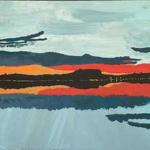 Midnight in Finland. Een project van  Tekening y  Creativiteit van Vassiliki Bili - 01.01.2023