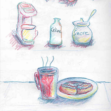 My project for course: Illustrated Life Journal: A Daily Mindful Practice. Projekt z dziedziny  Sztuki piękne, Sketching, Kreat, wność,  R, sunek i Sketchbook użytkownika jayherskowitz - 02.01.2023