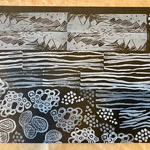 My project for course: Sketchbooking with Handmade Stamps. Traditional illustration, Pattern Design, Printing, Sketchbook, and Engraving project by Kit Eastman - 01.03.2023