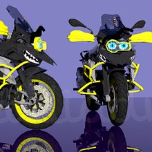 Retomando el 3d; más personajes Wooooowwww ✌️😊 #moto #motorcycle #motorbike #yamaha #3d #design #art #rendering #render #digitalart #3dsmax #artist #vray #digital #moteras #motogirl #bikergirl #ruta #bikelife #soymotera #quierounamoto #TodoSeConsigue. Design, 3D, Automotive Design, Character Design, Industrial Design, 3D Character Design, and 3D Design project by Natalia DN - 01.03.2023