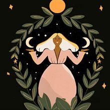 Mi proyecto del curso: Composición creativa para ilustración con Procreate. Traditional illustration, Creativit, Digital Illustration, and Digital Drawing project by selva germoglio - 01.03.2023