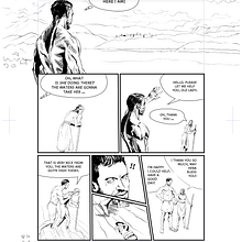 Mi proyecto del curso:  Narrativa visual para cómics: Jason and the Golden Fleece. Un proyecto de Ilustración tradicional, Cómic, Narrativa, Stor y board de Nozco Nono - 26.12.2022