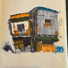 My project. Un progetto di Bozzetti, Disegno, Illustrazione architettonica, Sketchbook e Illustrazione con inchiostro di ali_mehdy1990 - 03.01.2023