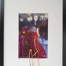 Mon projet du cours : Techniques avancées de broderie sur photos couleur avec  #Studio Variopinto. Collage, Printing, Embroider, DIY, and Textile Design project by Pascale Germeau - 01.03.2023