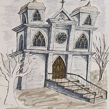 Da normale a dark  Ein Projekt aus dem Bereich Skizzenentwurf, Zeichnung, Architektonische Illustration, Sketchbook und Illustration mit Tinte von Oliva Stefano - 02.01.2023