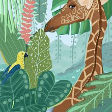 My project for course: Digital Illustration: Create a Colorful Nature Scene. Un progetto di Illustrazione tradizionale, Illustrazione digitale e Illustrazione naturalistica di Lenky Novak - 03.01.2023