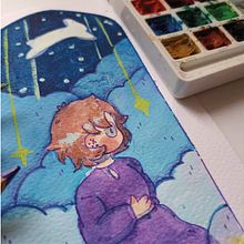 EL AÑO DEL CONEJO . Traditional illustration, Painting, Pencil Drawing, Watercolor Painting, Children's Illustration, and Narrative project by Vanessa Rivera Férnandez - 12.29.2022