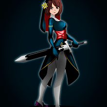 Sister Semilla from Minoria videogame. Traditional illustration, Character Design, Game Design, and Digital Illustration project by Rodrigo Valle Del Aguila - 10.24.2022