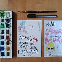 Il mio progetto del corso: Doodling creativo e hand lettering per principianti. Projekt z dziedziny Trad, c, jna ilustracja, T, pografia,  Pismo dekorac i jne użytkownika erboristeriamarchi - 04.01.2023