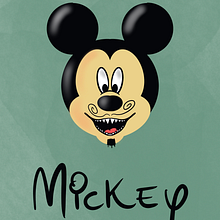 Mickey Mouse - Meu projeto do curso: Ilustração digital com Procreate. Traditional illustration, Drawing, Digital Illustration, and Digital Drawing project by hugoclaret - 01.04.2023