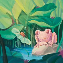 My project for course: Atmospheric Scenes in Procreate: Paint with Color and Light. Traditional illustration, and Digital Illustration project by zaneta_aradska - 01.04.2023