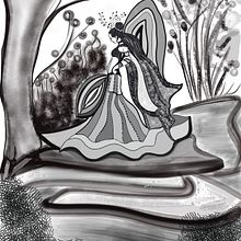 Mi proyecto del curso: Técnicas de dibujo tradicional con Procreate. Un progetto di Illustrazione tradizionale, Disegno, Illustrazione digitale, Disegno di ritratti e Disegno digitale di Alexandra Salazar-Jackson - 01.01.2023