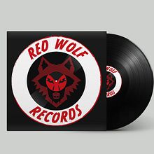 Branding for Red Wolf Records. Br, ing e Identidade, Design gráfico, Design de logotipo, e Design projeto de Marcus FC - 29.11.2022