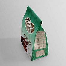 packaging de café soluble "Oasis". Projekt z dziedziny Design, Projektowanie graficzne, Projektowanie opakowań i Projektowanie produktowe użytkownika Aline Rodríguez - 04.01.2023