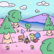 My project for course: Designing Kawaii Worlds: Spread Joy Through Illustration. Projekt z dziedziny Projektowanie postaci, Ilustracja c, frowa i Manga użytkownika Glorielsa Mejia - 03.01.2023