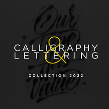 Caligrafía & Lettering 2022. Un projet de Lettering, Lettering 3D , et Lettering numérique de Daniel Hosoya - 03.01.2023