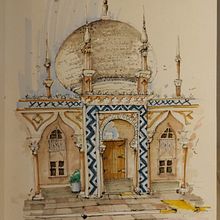 Mi proyecto del curso: Dibujo arquitectónico expresivo con marcadores de colores. Sketching, Drawing, Architectural Illustration, Sketchbook & Ink Illustration project by diego corrado - 01.05.2023