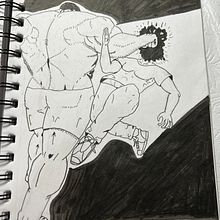 My project for course: Illustration for Comics: Anatomy of a Superhero . % lordgarmadonxl tarafından hazırlanan Geleneksel illüstras, on, Karakter Tasarımı, Çizgi roman, Kalem Çizimi, Ve Şekil Çizimi projesi - 01.05.2023