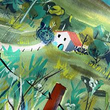 Mein Abschlussprojekt für den Kurs: Malerisches Skizzenbuch mit Gouache. Projekt z dziedziny Trad, c, jna ilustracja, Sketching,  R, sunek,  R, sunek architektoniczn, Sketchbook i Malowanie gwaszami użytkownika ruth_sultana - 05.01.2023