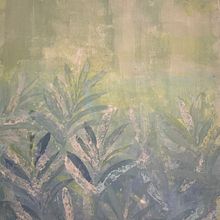 My project for course: Decorative Painting Techniques for Surface Design. Arts, Crafts, Interior Architecture, Interior Design, Decoration, Interior Decoration, DIY, and Decorative Painting project by Liliane Gomes - 01.04.2023