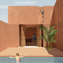 My project for course: Architectural Visualization Using Digital Collage. Architecture, Graphic Design, Interior Architecture, Interior Design, L, scape Architecture, Collage, Digital Architecture, and Architectural Illustration project by talraz - 01.05.2023