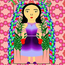 carnaval. Traditional illustration, Arts, Crafts, Product Design, Digital Illustration, Textile Design, Stationer, and Design project by María de la Cruz Hernández Hidalgo - 01.05.2023