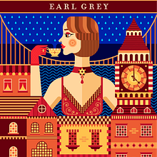 English Tea Packaging. Projekt z dziedziny Trad, c, jna ilustracja,  Reklama, Projektowanie opakowań, Pattern design, Grafika wektorowa, Ilustracja w, dawnicza, Strategia marki, Projektowanie c, frowe, Stemple, Ilustracja c, frowa,  R, sunek, Kreat, wność, Projektowanie graficzne, Grafika ed, torska, Projektowanie postaci, Br, ing i ident, fikacja wizualna i Design użytkownika Aronne Nembrini - 21.09.2022