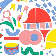 Brasil for Children. Traditional illustration project by Larissa Ribeiro - 01.05.2023