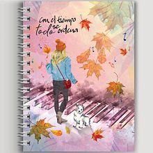 Ilustración de portada para cuaderno. Cliente Tinta Negra . Ilustrație tradițională și Design de Sissi Tamayo Chavarriaga - 01.06.2023