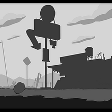 My project for course: Digital Background Painting for Animation. Projekt z dziedziny Trad, c, jna ilustracja,  Animacja, Ilustracja c, frowa, Malarstwo c i frowe użytkownika S. Hakey - 06.01.2023