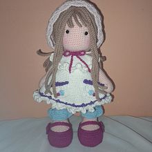 Mi proyecto del curso: Elaboración de muñecas amigurumi románticas, entre el trabajo y las cosas de la casa recien pude terminar mi muñeca, la ame, gracias por la explicacion tan detallada, me encanto el curso 😊 . Un proyecto de Diseño de juguetes, Tejido, Crochet y Diseño textil de gya290317 - 06.01.2023