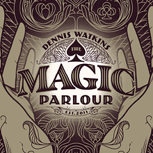 The Magic Parlour. Design, Ilustração tradicional, Design de cartaz, e Serigrafia projeto de Billy Baumann - 06.01.2023