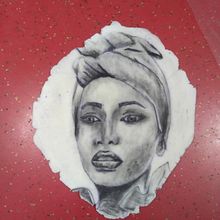 Woman Face. Tattoo Design project by Miles Monge - 01.06.2023