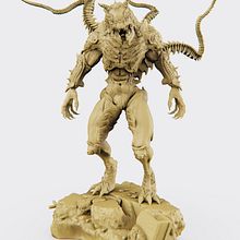 Curso: Modelado en ZBrush: del concept art a la criatura final.- Ein Projekt aus dem Bereich 3D, 3-D-Modellierung, Videospiele, Concept Art und Design von 3-D-Figuren von Julio Di Guilmi - 06.01.2023