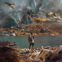 Mi proyecto del curso: Fotomontaje surrealista con Photoshop. Photograph, Post-production, Photo Retouching, Digital Photograph, Photographic Composition, Photomontage, L, and scape Architecture project by pedro fernandez - 01.07.2023