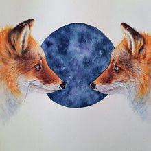 Meu projeto do curso: Retratos expressivos de animais em aquarela . Ilustrasi tradisional, Lukisan Cat Air, Gambar Realistis & Ilustrasi Naturalistik proyek oleh Adelaide Aquarelas - 01.07.2023