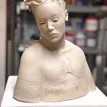 Mein Abschlussprojekt für den Kurs: Einführung in das Töpfern von figurativen Skulpturen. Projekt z dziedziny  Sztuki piękne i Rzeźba użytkownika marina - 07.01.2023