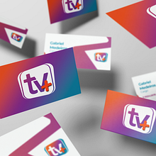TV + Logotipo Ein Projekt aus dem Bereich Design von Emily Rocha - 10.05.2022
