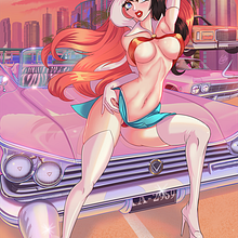 Mi proyecto del curso: Ilustración digital de personajes manga. Traditional illustration, Character Design, Comic, Digital Illustration, and Manga project by Atomic Glam - 01.08.2023