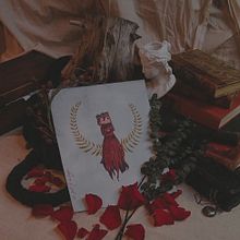 Petit roi en rouge. Een project van Traditionele illustratie van Jessica Maillard - 08.01.2023