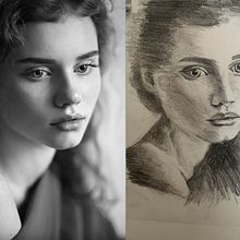 First attempt. Traditional illustration, and Pencil Drawing project by John Amy - 01.08.2023