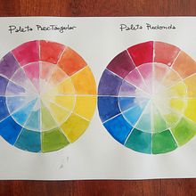 Mi proyecto del curso: Creación de paletas de color con acuarela. Traditional illustration, Fine Arts, Painting, Watercolor Painting, and Color Theor project by Adela Arsuaga - 01.08.2023