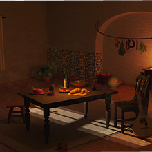 A Portuguese House. Un progetto di Modellazione 3D, Arte concettuale, Progettazione 3D e Videogiochi di Carolina Alves - 08.01.2023